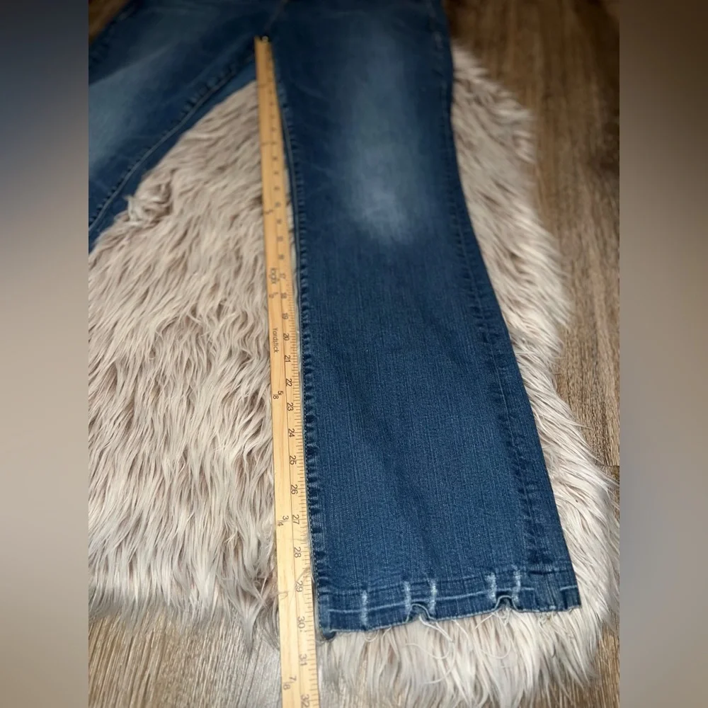 Torrid high rise slim boot vintage stretch women’s blue jeans - Picture 8 of 11